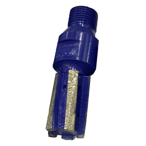 Kích thước khác nhau ngón tay cắt bit 1/2 "khí chủ đề kim cương CNC <span class=keywords><strong>Router</strong></span> bit cho đá granit đá cẩm thạch dekton - Product Image 4