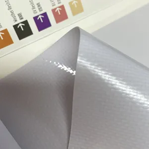 Material de impresión digital, cartel flexible de pvc retroiluminado, 500x 1000d,18x12,610gsm