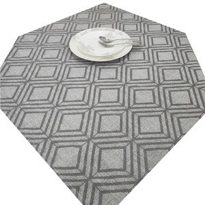 Jacquard Floral Round <strong>Table</strong> <strong>Cloths</strong> <strong>for</strong> Wedding <strong>Events</strong> Indoor and Outdoor Tabletop Decoration Tablecloth - Product Image 4