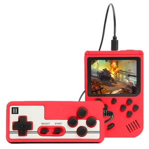Hicyber Retro Cầm Tay Trò Chơi Hộp Giao Diện Điều Khiển Mini 8Bit Gameboy Với 400 Trò Chơi Trong <span class=keywords><strong>1</strong></span> Cầm Tay Trò Chơi Máy Nghe Nhạc Hỗ Trợ Đôi Máy Nghe Nhạc - Product Image 1
