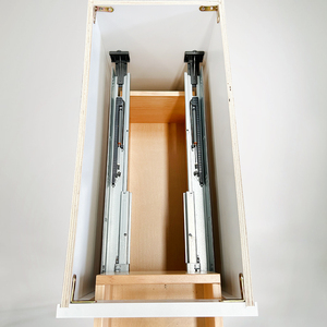 स्टॉक DB12-DB36 टिकाऊ ठोस लकड़ी रसोई अलमारियाँ लकड़ी के दराज के साथ सफेद रसोई आधार अलमारियाँ - Product Image 6