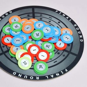 Jetons de poker durables en céramique et métal de 10 g, qualité casino Texas Hold'em, épaisseur 3 mm, designs personnalisés, boîte en aluminium - Product Image 3