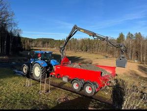 Camión Tractor <span class=keywords><strong>con</strong></span> Remolque <span class=keywords><strong>Forestal</strong></span> para Troncos, <span class=keywords><strong>con</strong></span> Grúa Hidráulica y Garra - Product Image 6