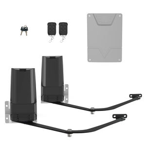 PKM-B05 DC 12V 300KGS par feuille <span class=keywords><strong>bras</strong></span> <span class=keywords><strong>articulé</strong></span> balançoire automatique <span class=keywords><strong>bras</strong></span> double <span class=keywords><strong>bras</strong></span> 433mhz ouvre-porte moteur de porte battante pour portes doubles - Product Image 6