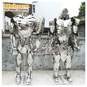 Costume de performance robotique en métal personnalisé, inspiré des films et séries TV, pour Halloween, à porter avec des robes - Product Image 3