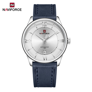 นาฬิกาควอตซ์ NAVIFORCE รุ่น 9272L สำหรับผู้ชาย สไตล์ธุรกิจเรียบหรู สายหนัง กันน้ำ ดีไซน์ทันสมัย เหมาะสำหรับใส่ลำลอง เป็นของขวัญสุดหรู - Product Image 1