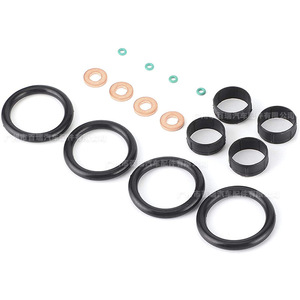 Kit d'étanchéité des injecteurs de carburant pour systèmes japonais, américains et allemands, nouvelles pièces de rechange en plastique - Product Image 4