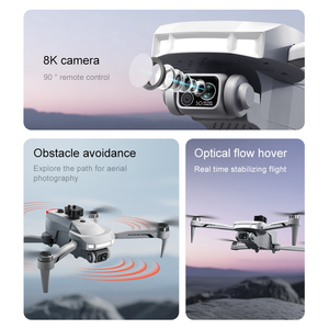Dron <span class=keywords><strong>GPS</strong></span> <span class=keywords><strong>con</strong></span> <span class=keywords><strong>Cámara</strong></span> <span class=keywords><strong>1080P</strong></span>, Pantalla LCD de 4.5 Pulgadas, Motor sin Escobillas Plegable, Giroscopio, Sígueme, <span class=keywords><strong>FPV</strong></span> de 5GHz, Retorno Automático - Product Image 2