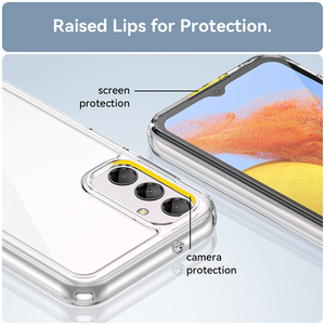 Fundas de teléfono PC + TPU de alta calidad a prueba de golpes para <span class=keywords><strong>Samsung</strong></span> funda de teléfono protectora de pantalla completa para <span class=keywords><strong>Samsung</strong></span> <span class=keywords><strong>M14</strong></span> 5G - Product Image 4