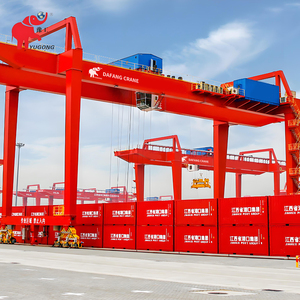 Altezza di sollevamento 16m <span class=keywords><strong>RMG</strong></span> tipo 20 Ton 25 Ton 30 Ton 35 Ton 40 Ton 50 Ton contenitore montato su rotaia gru a cavalletto per porto - Product Image 3