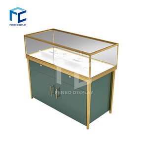 Đồ trang sức hiện đại Showcase tủ kính cửa hàng hiển thị đồ nội thất thiết kế trang sức hiển thị truy cập cho trung tâm mua sắm - Product Image 3