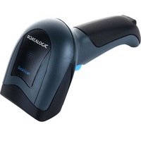 Escáner de Código de Barras de Mano Datalogic QuickScan I QD2400 Modelos QD2430 para Supermercado, con Sensor Automático, Base, USB, Lector de Códigos QR 1D y 2D