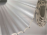 Profilé en aluminium 6063 T5 de haute qualité pour porte à enroulement, profilés d'extrusion en aluminium durables pour lamelles de volet roulant