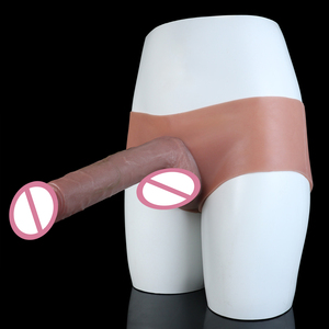 SXXY Manchon pénien creux de grande taille 8,27 pouces, à porter avec une sangle, extension pénienne pour homme, en silicone souple et sûr pour le corps, jouet pour adulte - Product Image 5