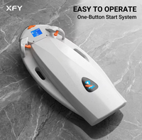 Scooter sous-marin XFY efficace 6000W, haute vitesse, étanche IP68, homologué CE, pour la location, batterie 36V/48V, autonomie 70-120min