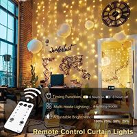 300 LED télécommande Rgb Led rideau lumières extérieur pour chambre mariage fête toile de fond