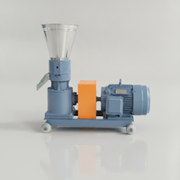 Machine à granulés d'aliments pour animaux de 150-200 kg/h, prix compétitif, petite machine pour usage domestique, moulin à granulés de bois pour animaux, machine de traitement des aliments.