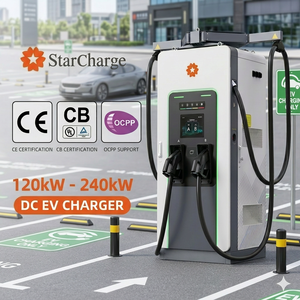 Cargador comercial para vehículos eléctricos Starcharge Titan V5 UL CE de 120kW/180kW con control por aplicación, distribución de energía, larga duración y para uso público. - Product Image 1