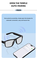 Gafas Inteligentes Multifuncionales A02 con Protección UV, Música Táctil, Llamadas, Asistente de Voz IA, Resistentes al Agua IP68 y Carga Magnética