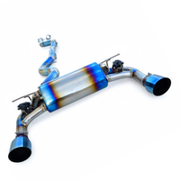 Système d'échappement Catback en titane à sonorité réglable Valvetronic pour BMW 435i N55 3.0t F32/F33/F36 2014-2016, performance de dissipation
