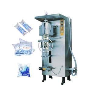Machine d'emballage et de collage automatique électrique haute précision SJ1000 pour sachets de 1 litre (eau, lait) – 33-37 sachets/min - Product Image 1