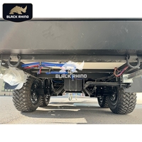 Fibre de verre camping-car remorque vélo caravane remorque tout-terrain caravane toboggan pliable caravane