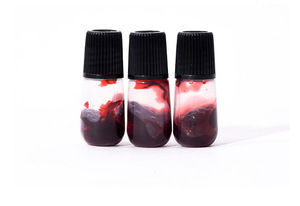 Kit de Maquillaje de Zombi con <span class=keywords><strong>Sangre</strong></span> Falsa que Gotea para <span class=keywords><strong>Halloween</strong></span> con <span class=keywords><strong>Pintura</strong></span> Facial Blanca y Crayón Corporal de 3 Colores - Product Image 6