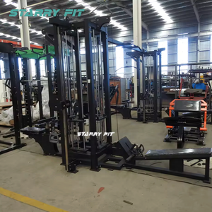 Appareil de musculation commercial 8 stations <span class=keywords><strong>Basic</strong></span> Trainer à deux poignées, modèle 2025, le plus vendu pour l'entraînement de force en salle de sport - Product Image 6