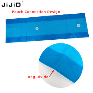 JIJID Vente en gros de sacs à soufflet bleus en bag-in-box avec valve et bouchon refermable, emballage anti-fuite pour l'huile de cuisson et l'industrie des boissons - Product Image 2
