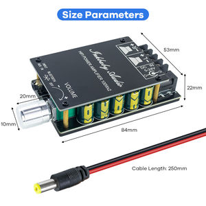 Amplificador <span class=keywords><strong>de</strong></span> cine en casa, amplificador Digital <span class=keywords><strong>de</strong></span> alta potencia, HIFI, 100, 5,0 W, X2, TPA3116D2, placa estéreo, amplificador - Product Image 3