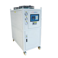 Refroidisseur refroidi par air 15000kcal/h Refroidisseur de glycol pour brasserie 5hp