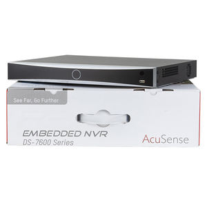Stock US HIK ORIGINAL AcuSense DS-7608NXI-K2/8P Enregistreur vidéo réseau 8 canaux PoE 1U 4K Formats vidéo H.265+ - Product Image 1