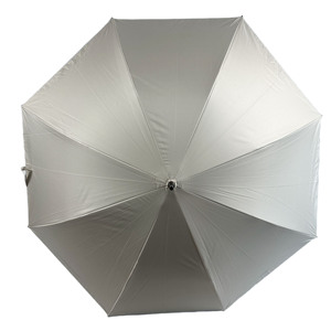 Parapluie de voyage droit en bois à long manche, anti-UV UPF 50+, style délicat et élégant - Product Image 5