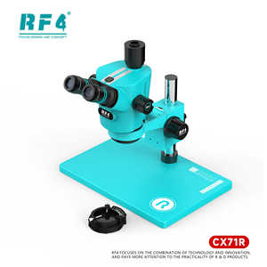 Rf4 cx71r đôi-cánh tay liên tục Zoom trinocular kính hiển vi cho điện thoại <span class=keywords><strong>BGA</strong></span> công cụ sửa chữa công nghiệp điện tử kính hiển vi - Product Image 2