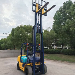 Used Komatsu FD30 Used <strong>Forklift</strong> with Original 3-<strong>ton</strong> Imported From and a Height of <strong>4.5</strong> Meters Are Sold at a Low Price - Product Image 4