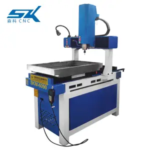 6060 6090 Mal Metalen Gravure Frezen Mini Cnc Router Voor Aluminiumlegering