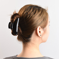 Grande pince à cheveux tendance en forme de griffe, nouvelle pince requin pour l'arrière de la tête, populaire sur internet, vente en gros