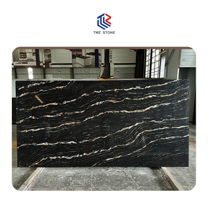 ODM/OEM tmz đánh bóng đen <span class=keywords><strong>Quartz</strong></span> slab 5126 Titan satin hiện đại nhà bếp Countertop và tường gạch nhân tạo vật liệu đá - Product Image 1