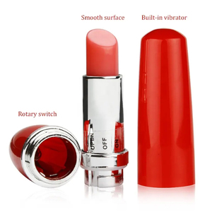 Giá rẻ thrusting quan hệ tình dục đồ chơi phụ nữ rung Mini Bullet Massager âm vật kích thích son môi Vibrator - Product Image 3