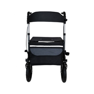 Foldable Lightweight Aluminum Medical Outdoor/Indoor <strong>Walker</strong> Rollator <strong>Seat</strong> <strong>for</strong> Adults 136kg Capacity RAPID RL16B ISO/CE Certified - Product Image 3