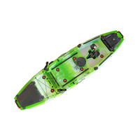 Vente chaude Kayak de pêche avec moteur électrique Kayak à pédale Canoë de pêche pour l'océan avec siège