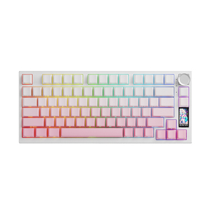Teclado Mecánico para Juegos EWEADN <span class=keywords><strong>X75</strong></span>, 81 Teclas, Intercambio en Caliente de Teclas Completas, con Iluminación RGB Orientada hacia el Sur, para Computadora, PC, Cableado - Product Image 5