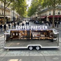 Station alimentaire mobile complète et abordable pour les startups de restauration rapide, idéale pour un lancement rapide d'une activité de street food.