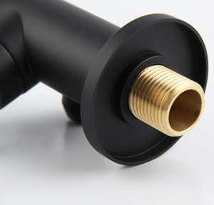 Adjustable Angle Handheld <strong>Shower</strong> <strong>Head</strong> <strong>Bracket</strong> Matte Black Wall Mount Holder Bathroom <strong>Shower</strong> <strong>Bracket</strong> - Product Image 4
