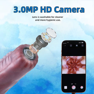 YOCY Dildo Endoscopico dal Design Unico a Forma di Tentacolo, Endoscopio Video HD, Gioco Sessuale per Coppie, Giocattoli Sessuali Vaginali e Anali per Donne e Uomini - Product Image 3