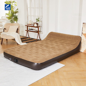 <span class=keywords><strong>Matelas</strong></span> pneumatique pliable moderne sur mesure, taille Queen, pour le camping, avec dossier, pour l'intérieur et l'extérieur - Product Image 1