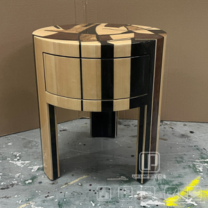 Nouvelle Arrivée Table de Chevet Simple en Bois Massif avec Commode Meuble de Chevet Luxe Rétro Grainé - Product Image 1