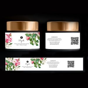 Custom Cosmetic Brand Business Logo <b>Label</b> Design Glossy Vinyl Sticker Paper Printing <b>Packaging</b> <b>Labels</b> for Skincare Products - Product Image 2