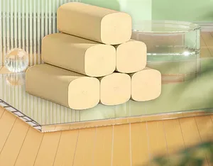 Giá thấp bán buôn thoải mái tăng năm lớp mềm giấy vệ sinh cuộn cho phòng ngủ