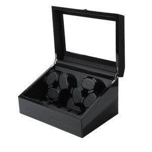 Bán buôn Chất lượng cao <span class=keywords><strong>Glossy</strong></span> sơn mài xem Shaker 6 đồng hồ lưu trữ với 6 rotator tự động xem Winder - Product Image 4